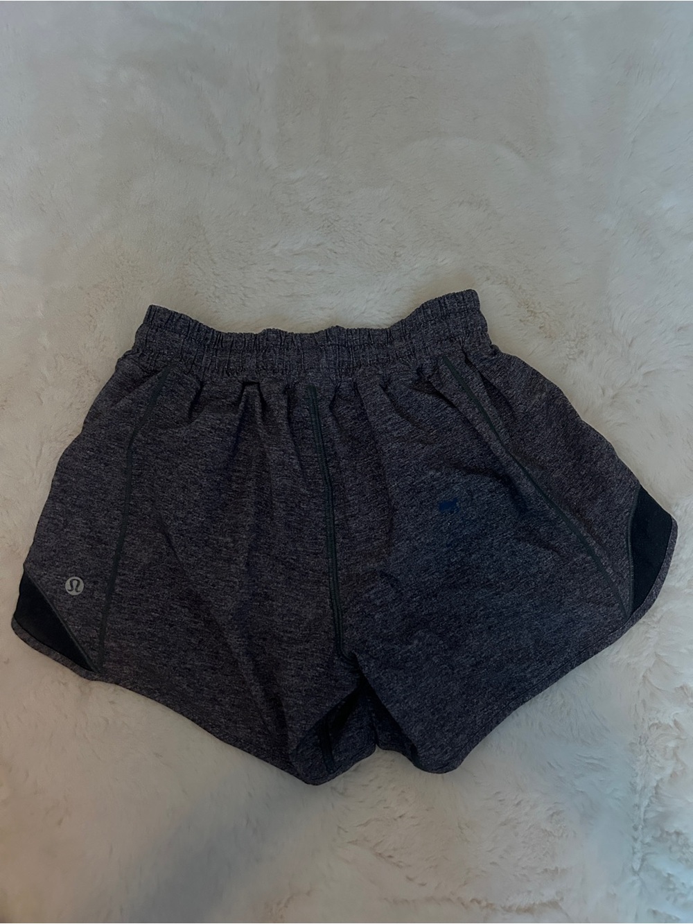 Lululemon Women’s Heather Gray Athletic Shorts - Picture 2 of 4